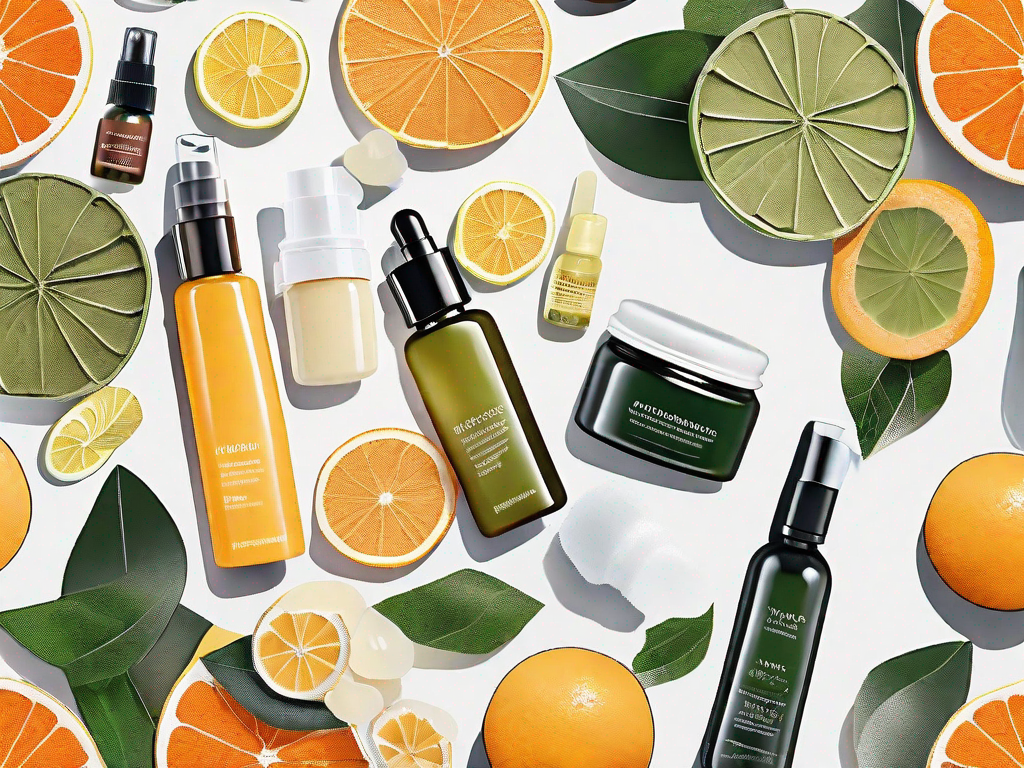 What ingredients, like vitamin C or niacinamide, are known to help with dark spot reduction?