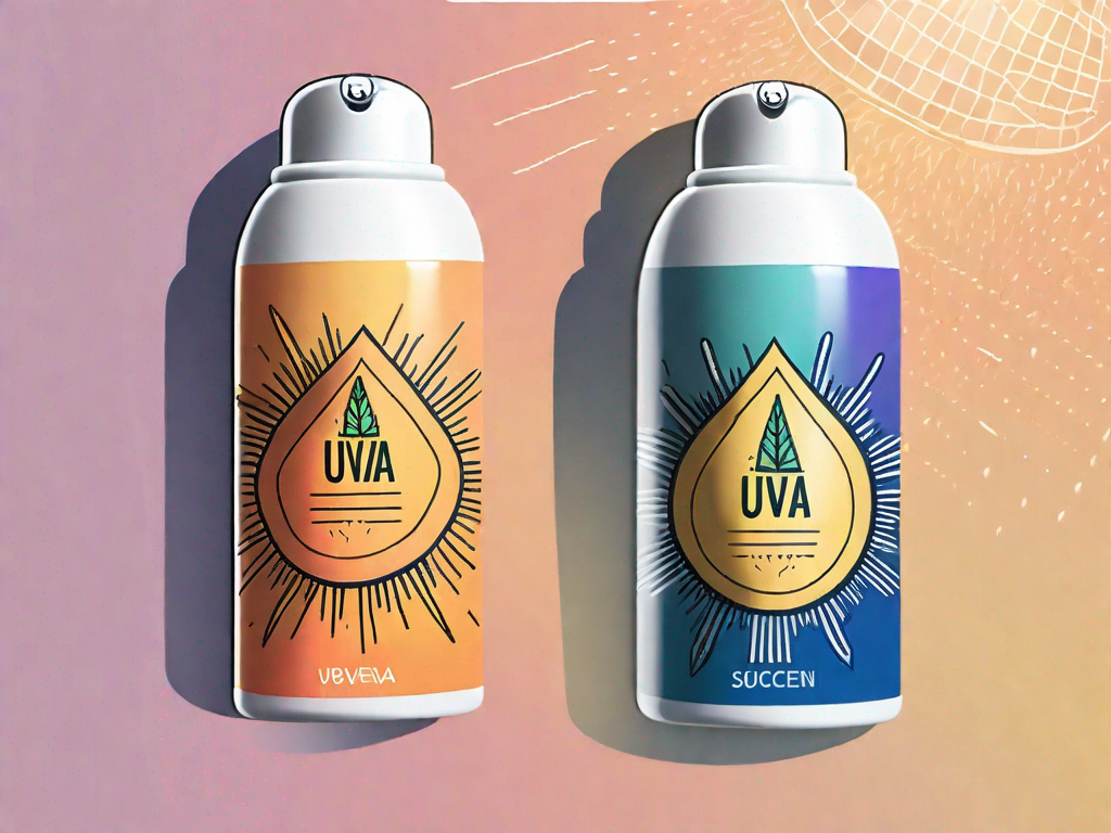 What is the difference between UVA and UVB protection in sunscreens?