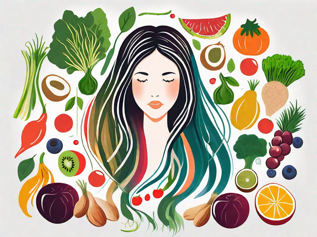 How does diet and nutrition affect hair health?