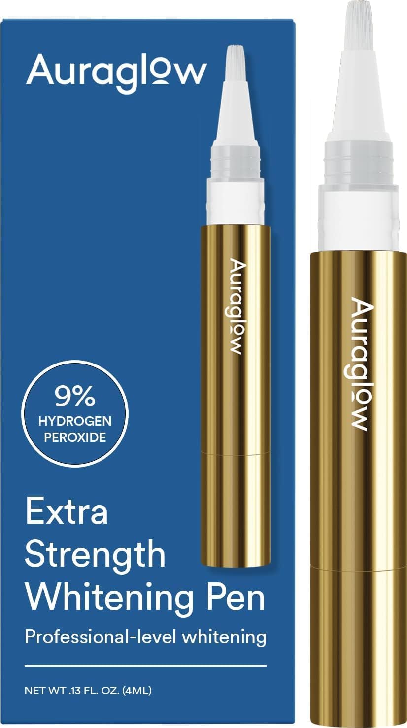 Auraglow Extra Strength Teeth Whitening Pen: Your Ticket to a Brighter Smile