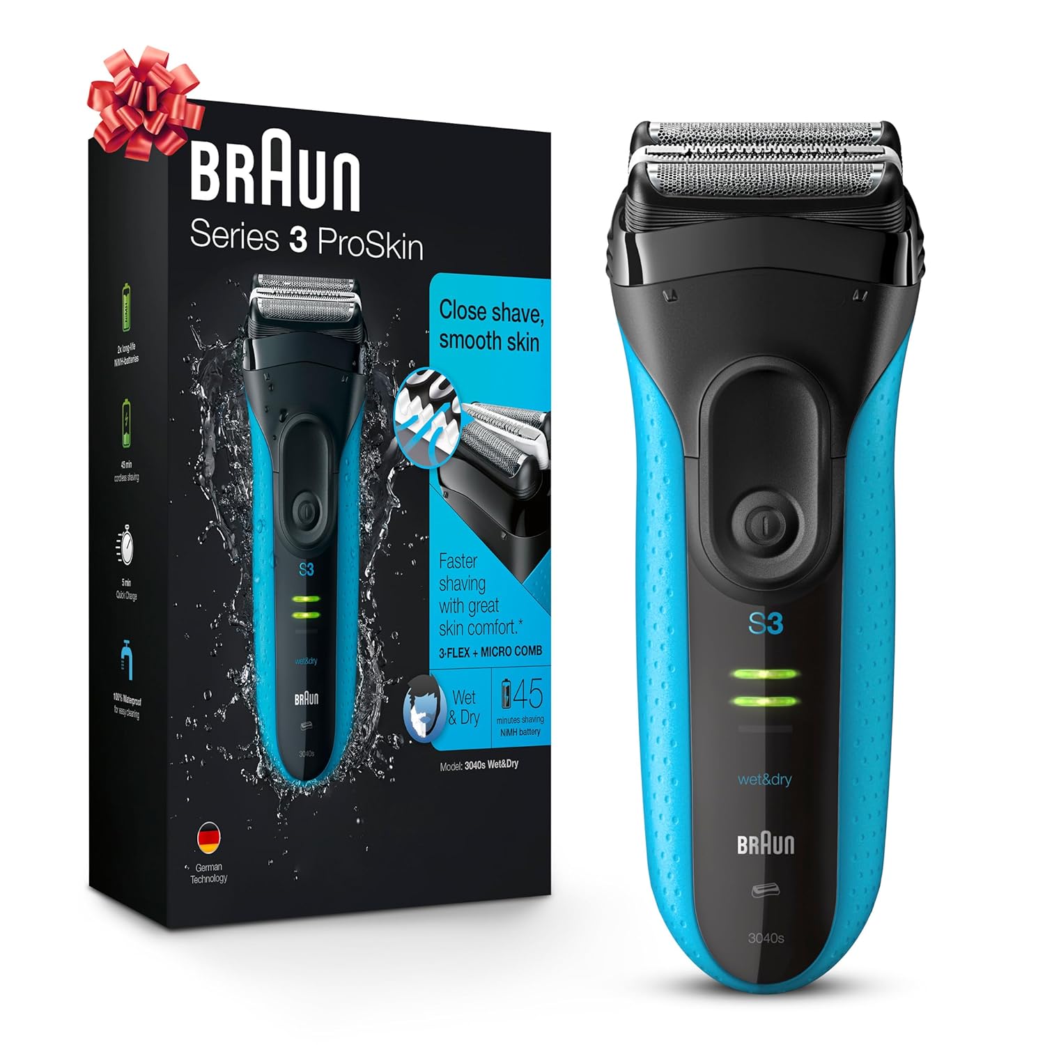 Braun Series 3 3040s Electric Shaver Review: Precision, Comfort, and Versatility