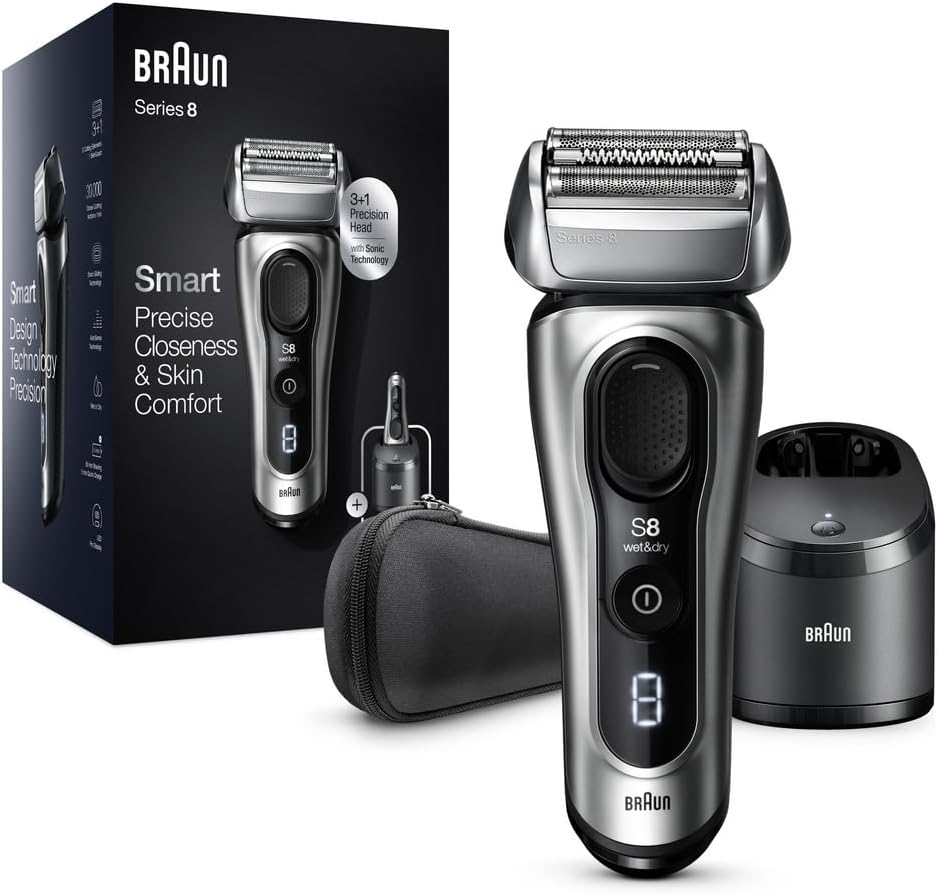 Braun Series 8 8457cc Electric Shaver Review: Performance Meets Convenience