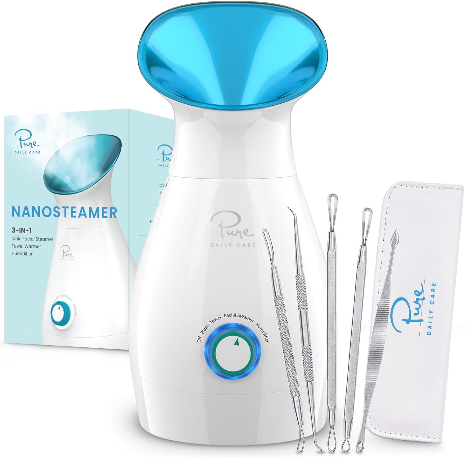 Pure Nano Ionic Facial Steamer: Your At-Home Spa Experience